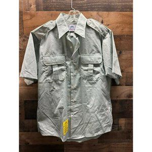 DSCP‎ Men's Short Sleeve Button Up Size 16